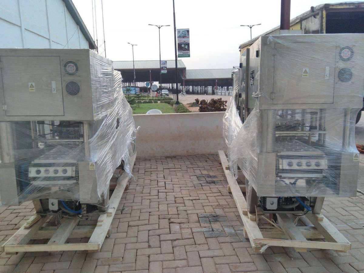 Packaged equipment received on site